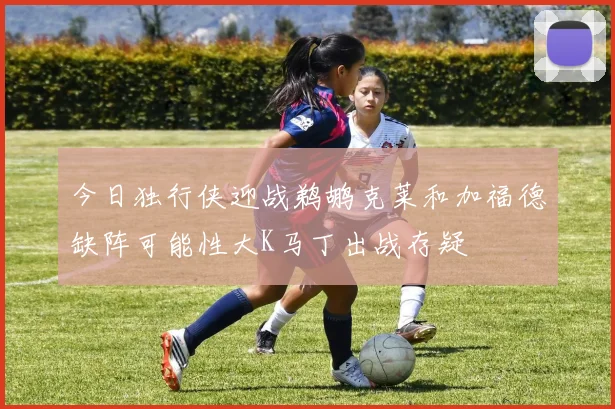 今日独行侠迎战鹈鹕克莱和加福德缺阵可能性大K马丁出战存疑